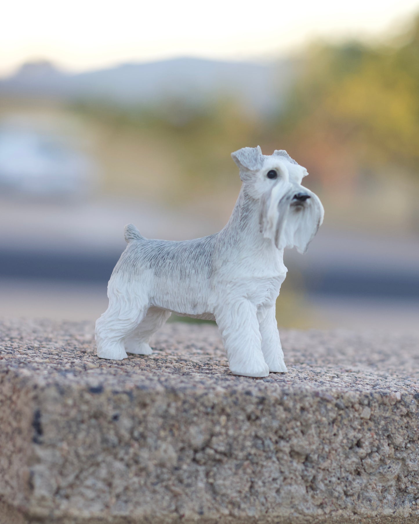 Schnauzer Dog Figurine