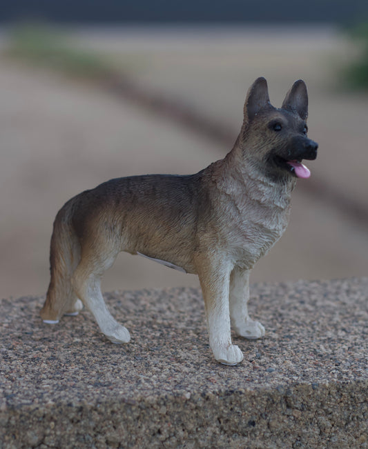 German Shepherd Dog Figurine