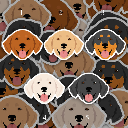 Hovawart Dog 2.5in Waterproof Sticker