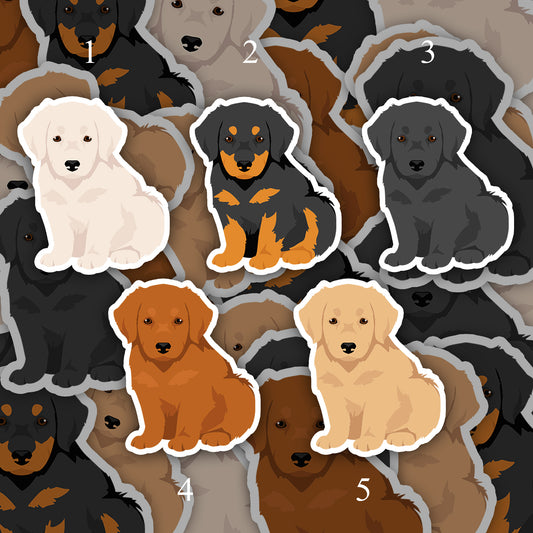 Hovawart Dog 2.5in Waterproof Sticker