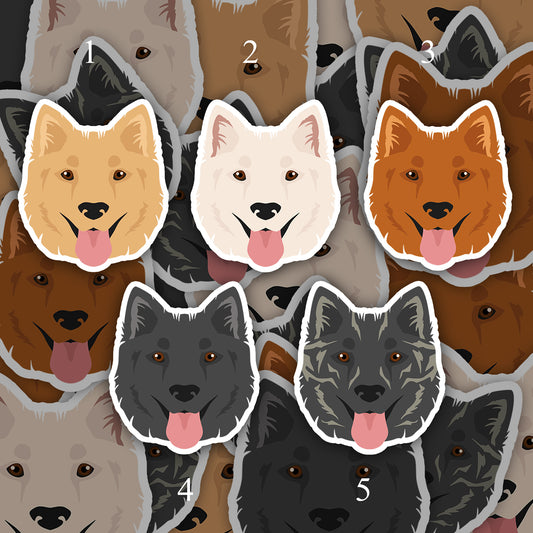 Kintamani Dog 2.5in Waterproof Sticker