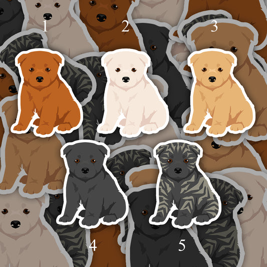 Kintamani Dog 2.5in Waterproof Sticker