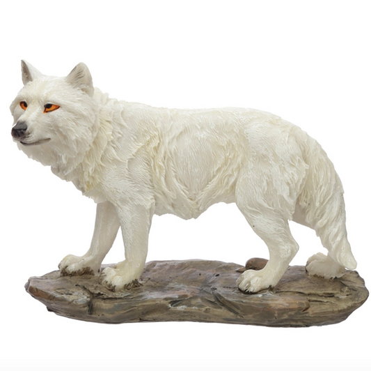 White Wolf Figurine