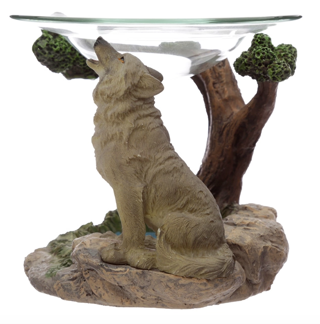 Wolf Oil Burner with Glass Dish