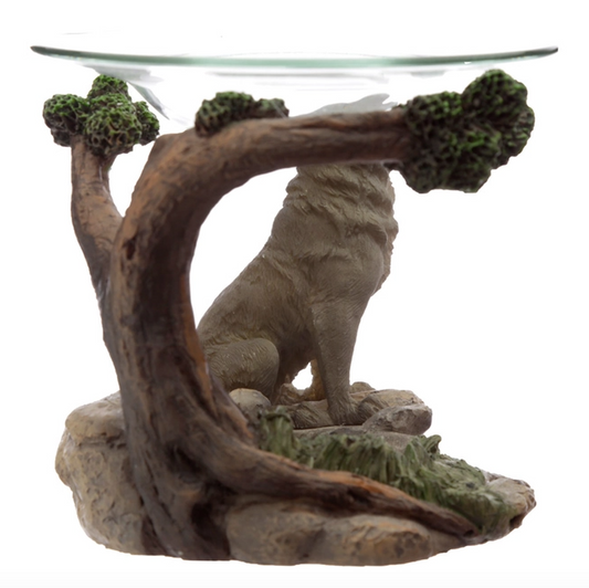 Wolf Oil Burner with Glass Dish