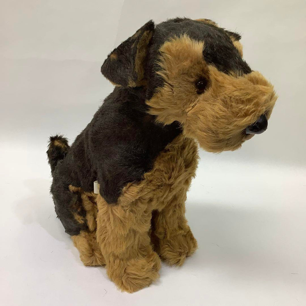 Piutre Jockline Airedale Terrier Dog Plush 35cm