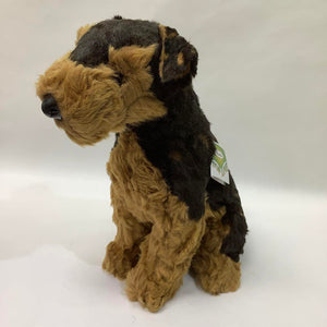 Piutre Jockline Airedale Terrier Dog Plush 35cm