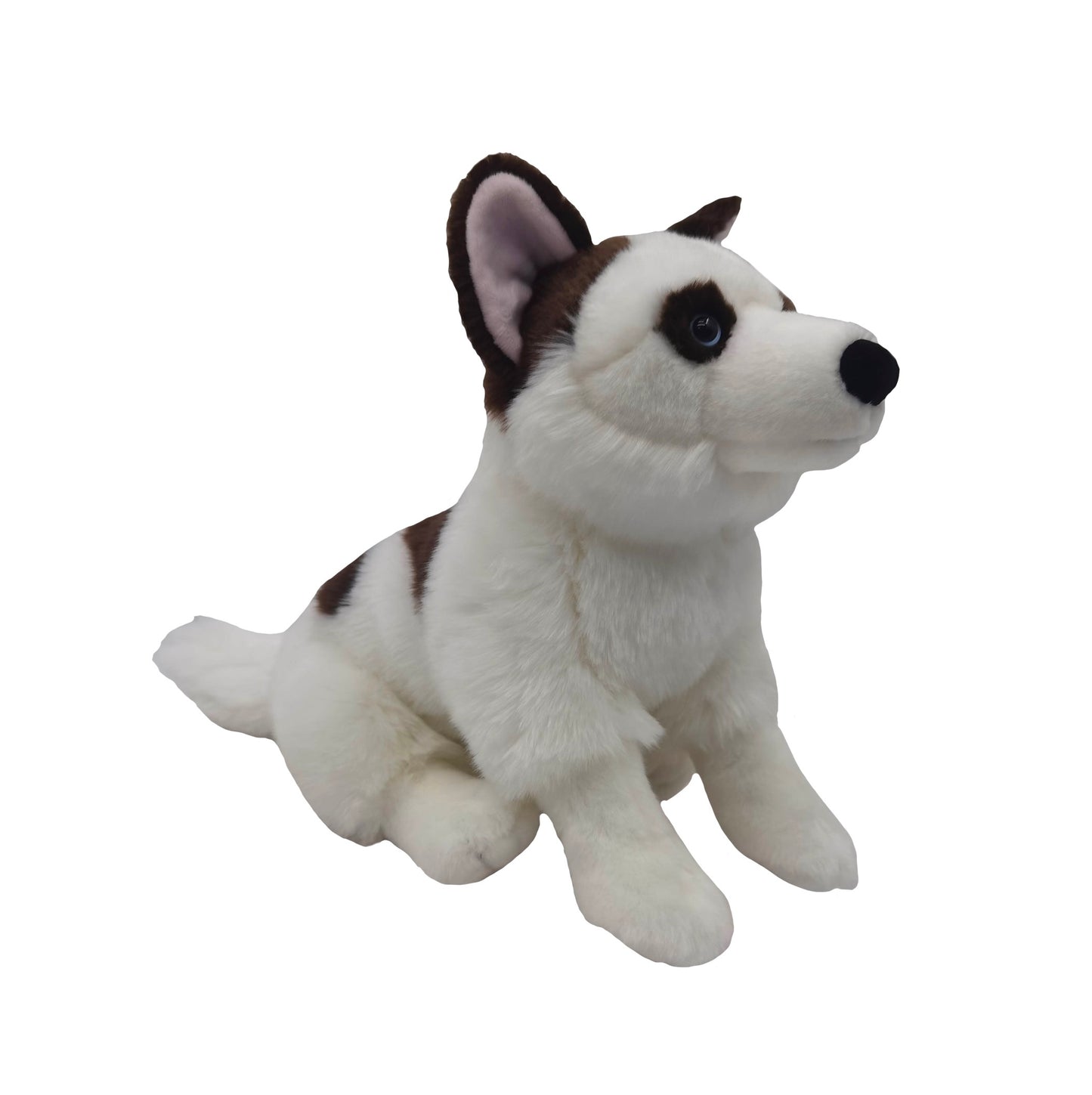 Zayn the Piebald Husky Dog Plush 15in